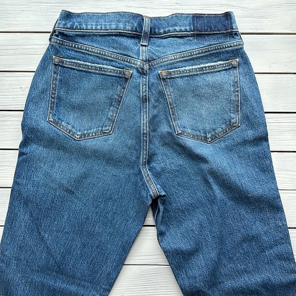 NWT Abercrombie & Fitch Curve Love The 90s Mid Rise Straight Jean size 4S - Picture 11 of 12
